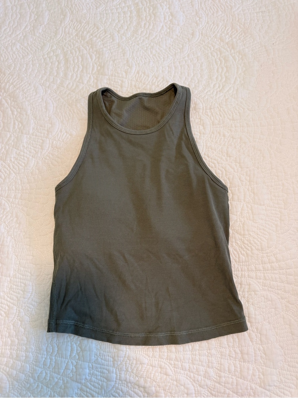 Vuori Olive Green Pose Plyo Tank - Women's